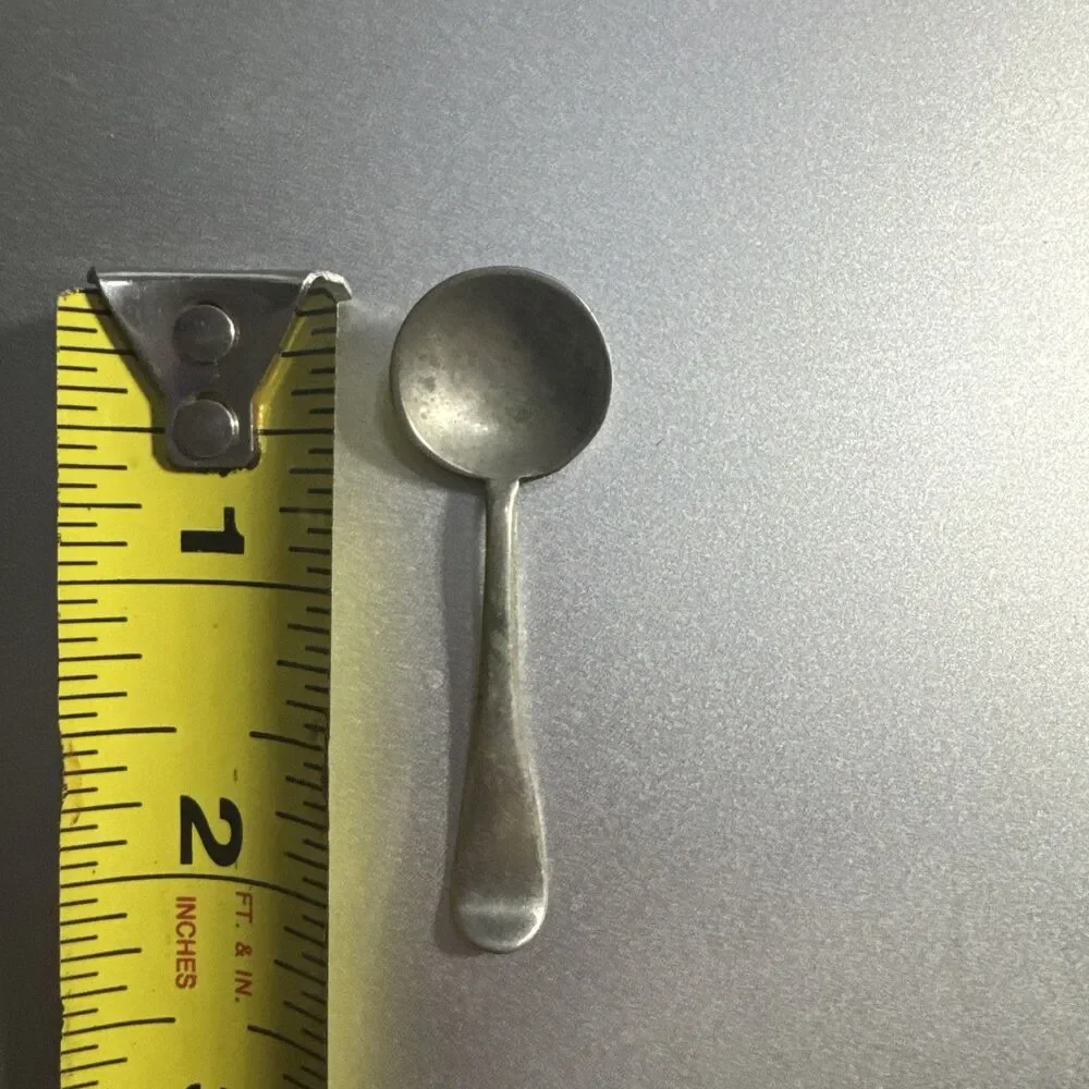 Nevada Silver D&A Daniel & Arter Mustard Salt Condiment Spoon 2.5” Long